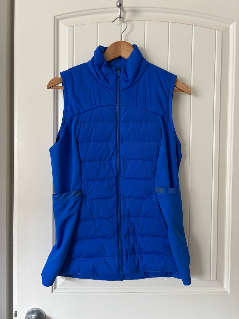 Lululemon Down For It All Vest Blazer Blue Size 10